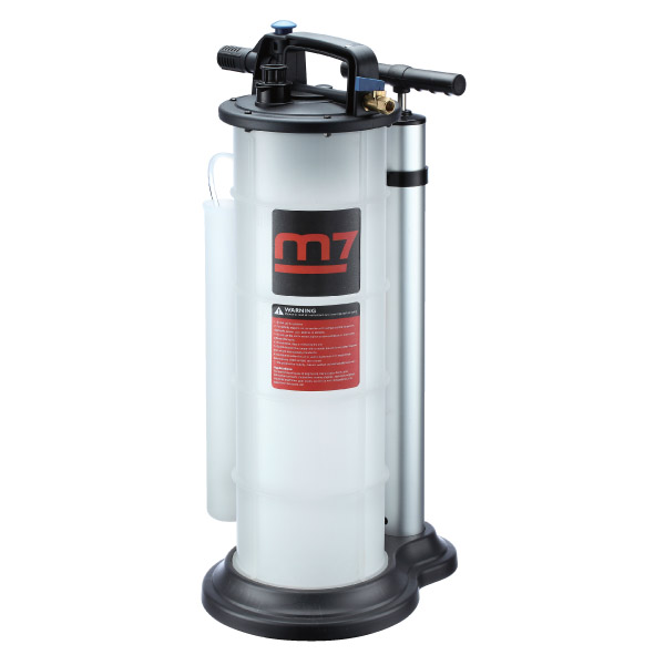 M7 PNEUMATIC & MANUAL FLUID EXTRACTOR 10L CAPACITY